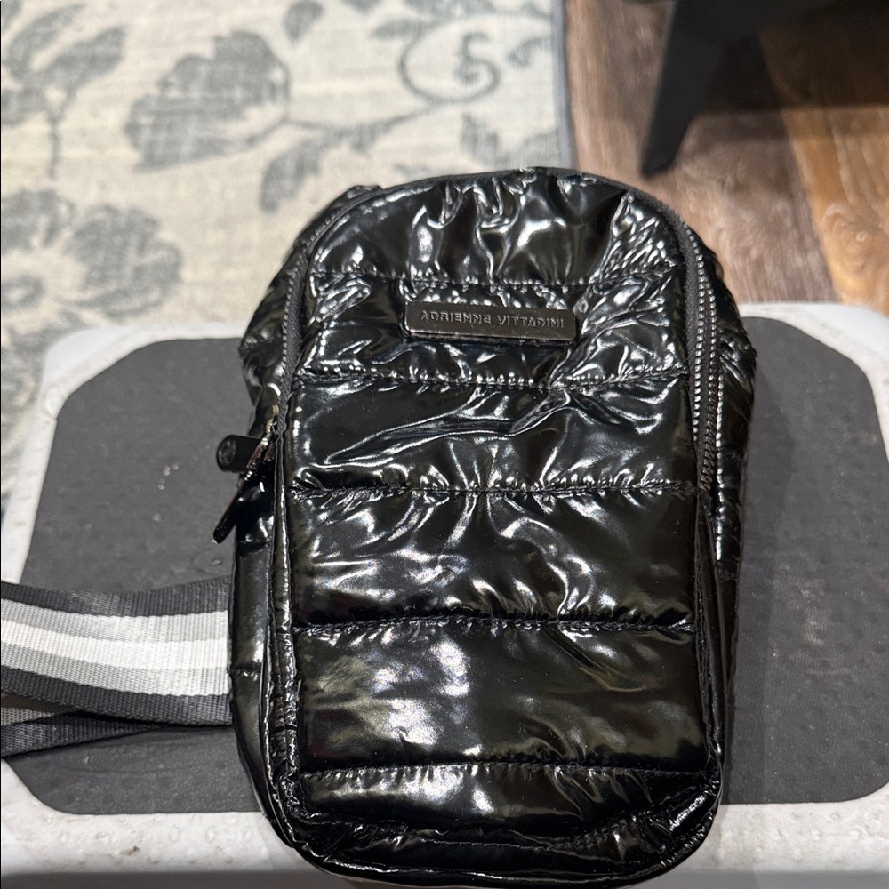 Black Adrienne Vittadini Crossbody Bag